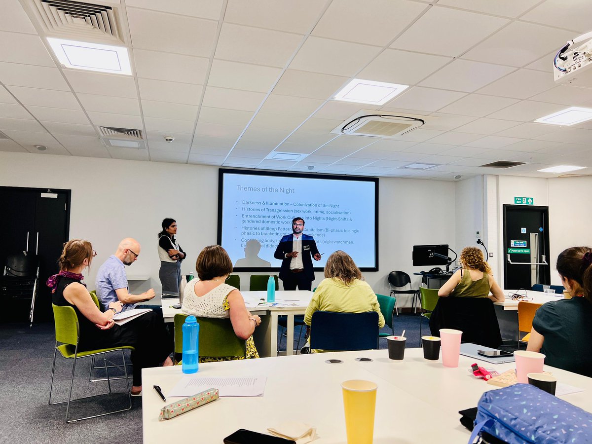 Delivered the keynote lecture at the Nottingham Trent University on ‘Conceptualizing a History of the Night in South Asia’.