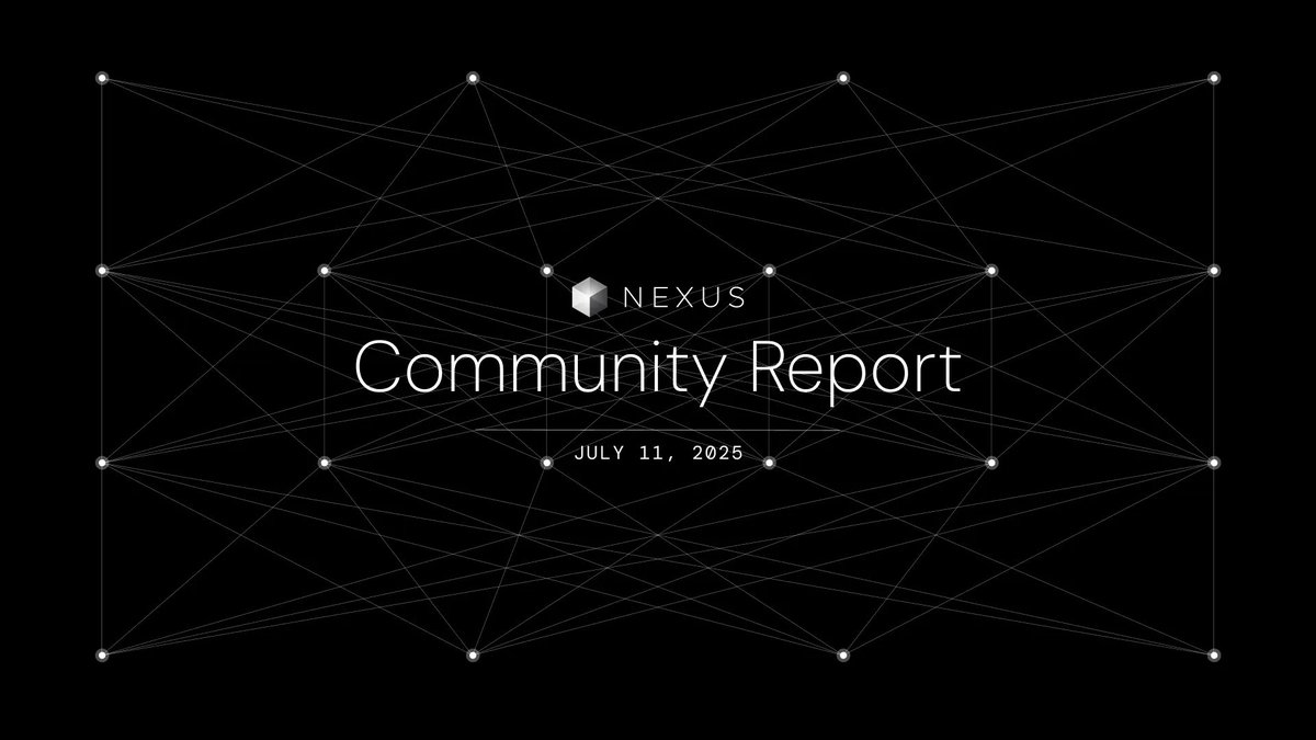 NexusLabs's tweet photo. Nexus Community News: 

Local Meetups, and the Point Incentive Era Begins

Here’s your latest community roundup ↓ https://t.co/p9MFqvnCim