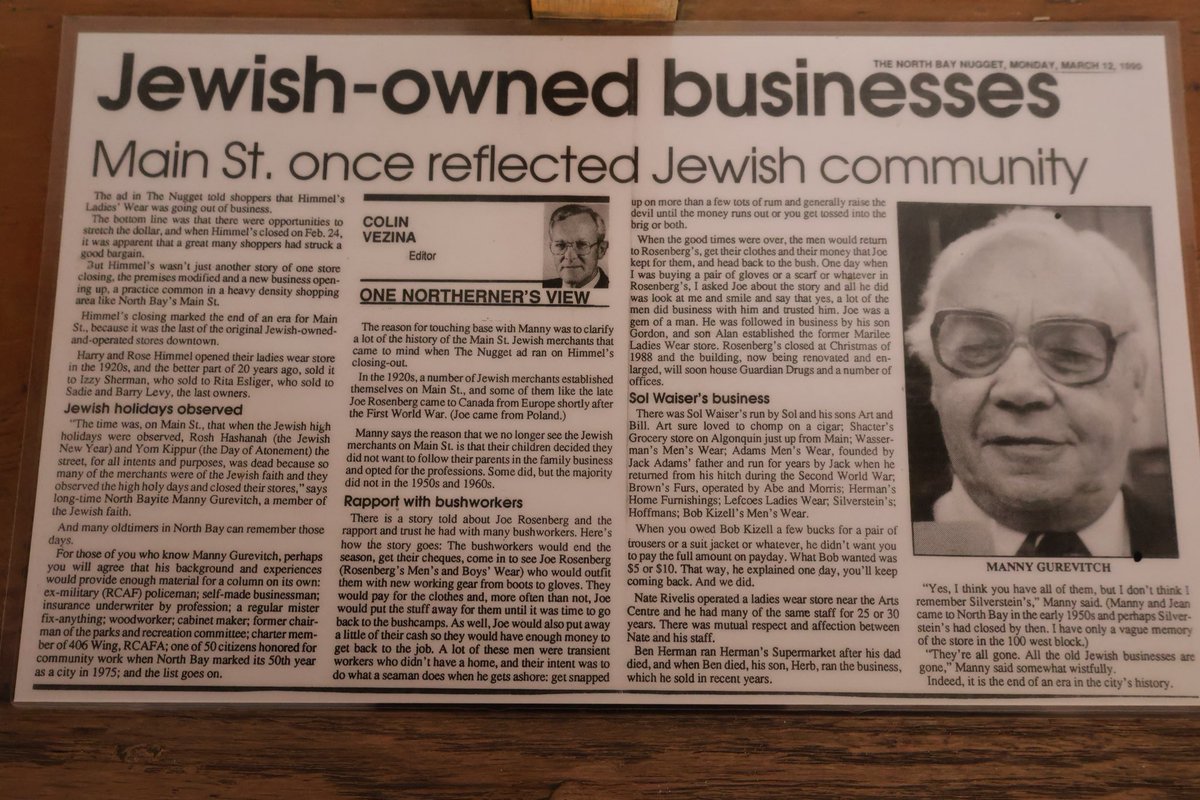 It was a privilege to visit the historic Sons of Jacob Synagogue in North Bay. 

As the oldest synagogue still in use north of Toronto, it has supported the Jewish community for over a century and remains a meaningful place of connection rooted in shared history, values, and