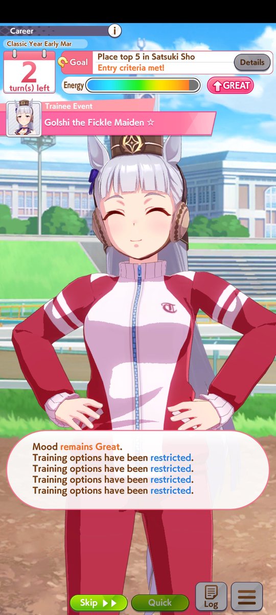 Sarasenia92's tweet image. Finally succumbing into this horse game 🤣🤣
My first SSR is an emperor (again) and GOLDSHIIIIPPP, WHAT THE F*CK 💢💢💢