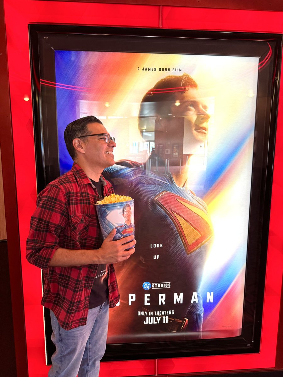 RobertGarcia's tweet image. Superman was incredible and I highly recommend. Great themes around immigration, a billionaire obsessed with power, international conflict, and being a good human. Truth & Justice, Always!