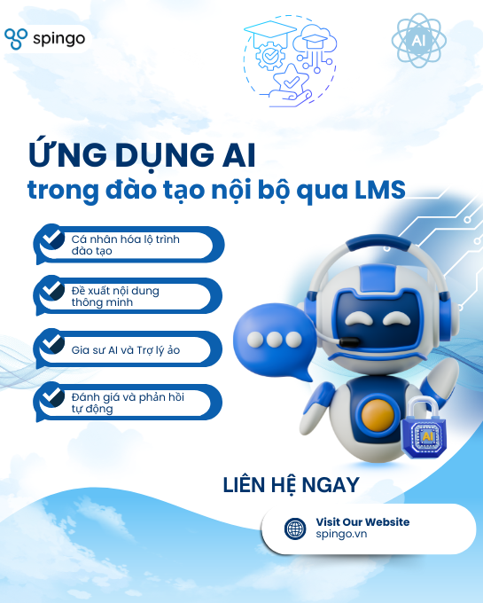SpinGo95's tweet image. Thế giới đào tạo đã &quot;chạy bằng AI&quot;, doanh nghiệp Việt vẫn đang loay hoay quản lý thủ công?
🚨 Càng chậm đổi mới, càng đào tạo lãng phí.
🔎 Đã đến lúc tích hợp AI để nâng cấp hệ thống quản lý đào tạo LMS: spingo.vn/ung-dung-ai-tr…   
#lms #ai #SpinGo