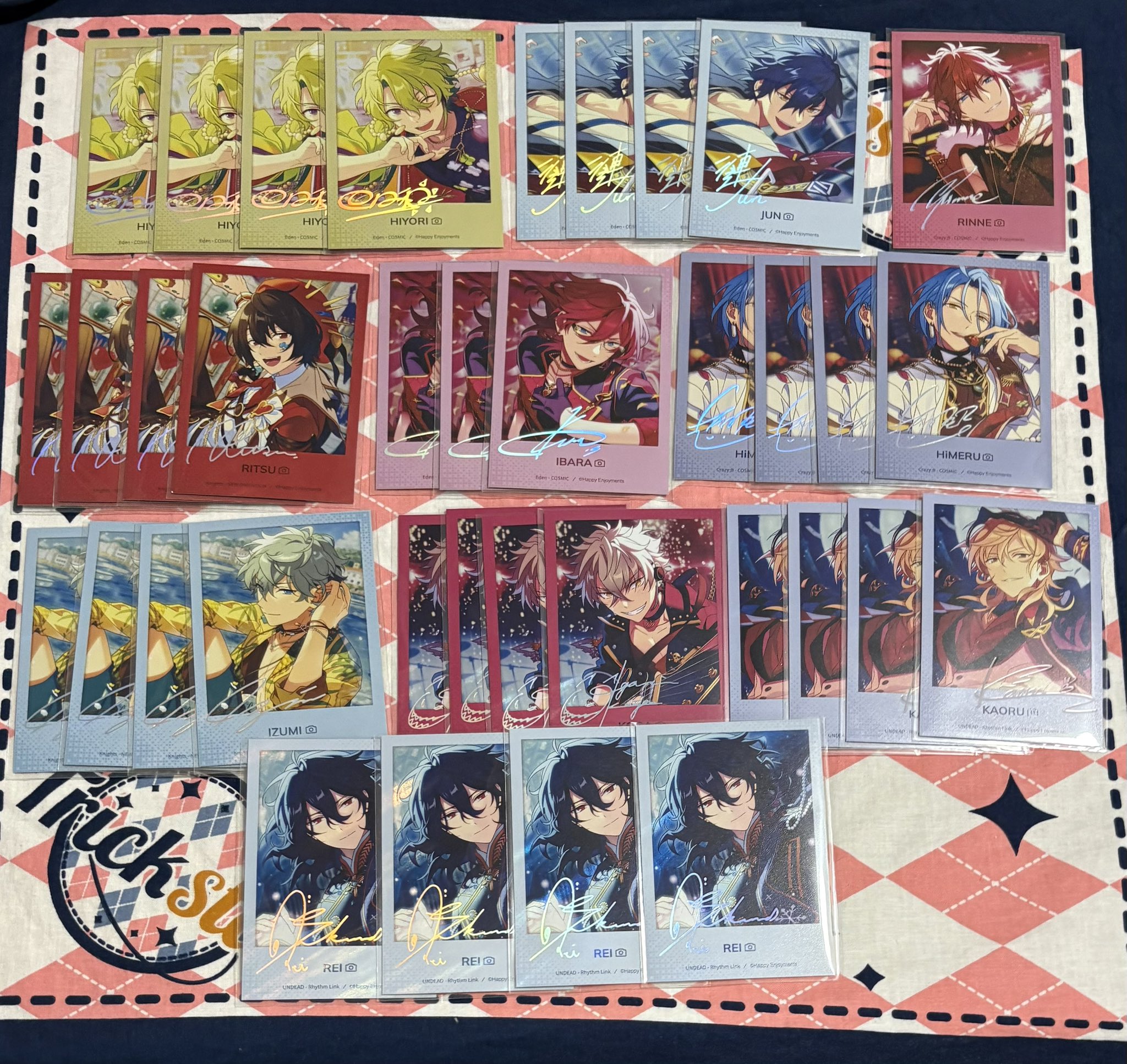 あんスタ　星幻時序チェキ　漣ジュン あんスタ 中国 上海 限定 星幻 時序 チェキ トレカ vol.2 天城一