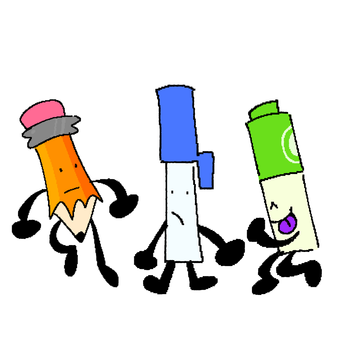 pencilsummer's tweet image. day64 #bfdi