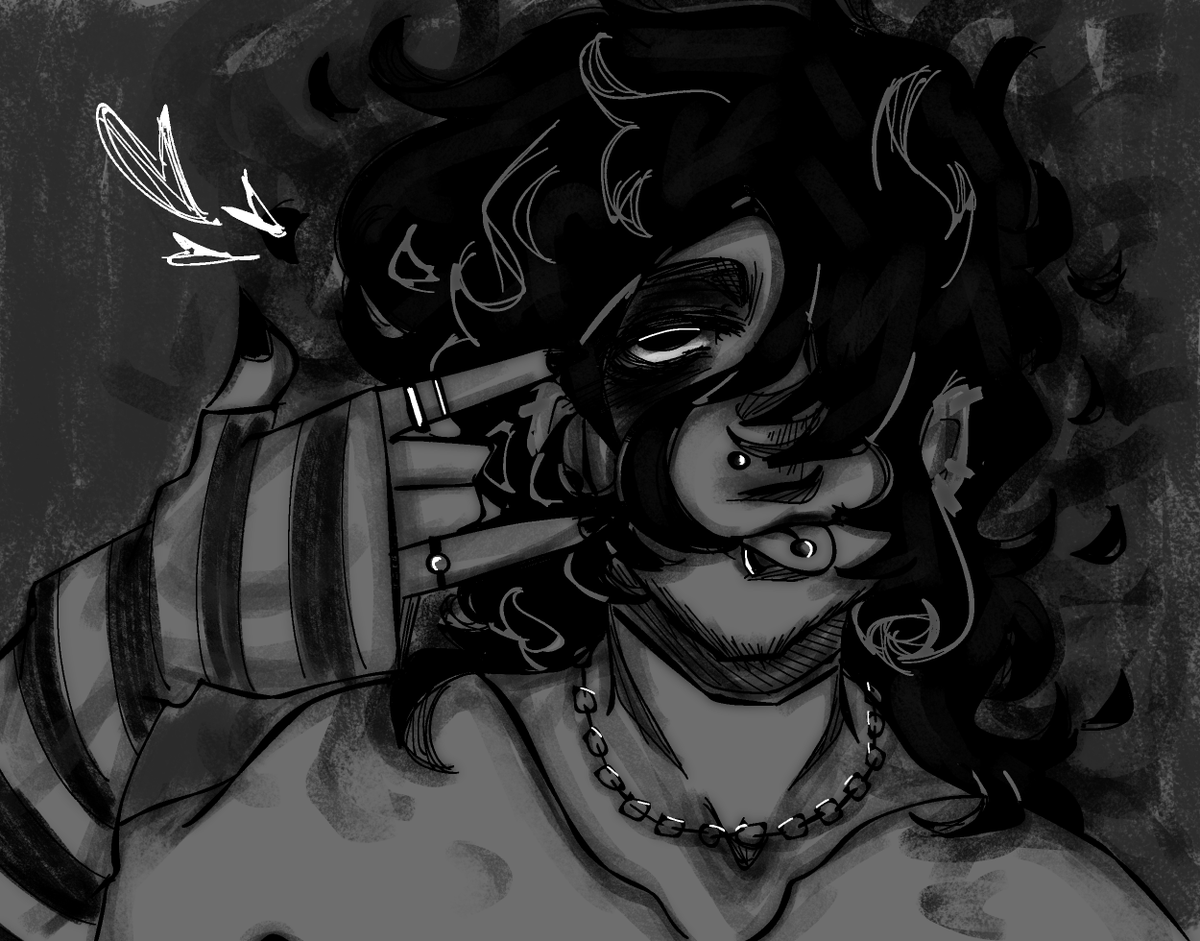 MicahMausoleum's tweet photo. Skips doodle bleh 
#dateeverythinggame #dateeverything https://t.co/XvhOpSfDXR