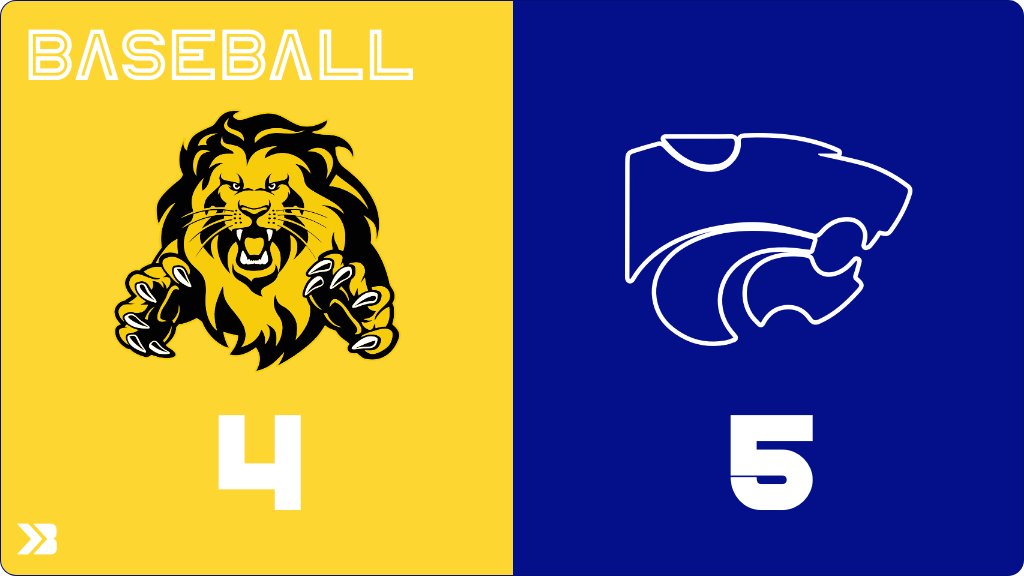 Baseball (Varsity) Score Posted - IHSAA 3A Substate 3 First Round - Clear Lake Lions lose to Humboldt Wildcats 5-4. gobound.com/ia/ihsaa/baseb…