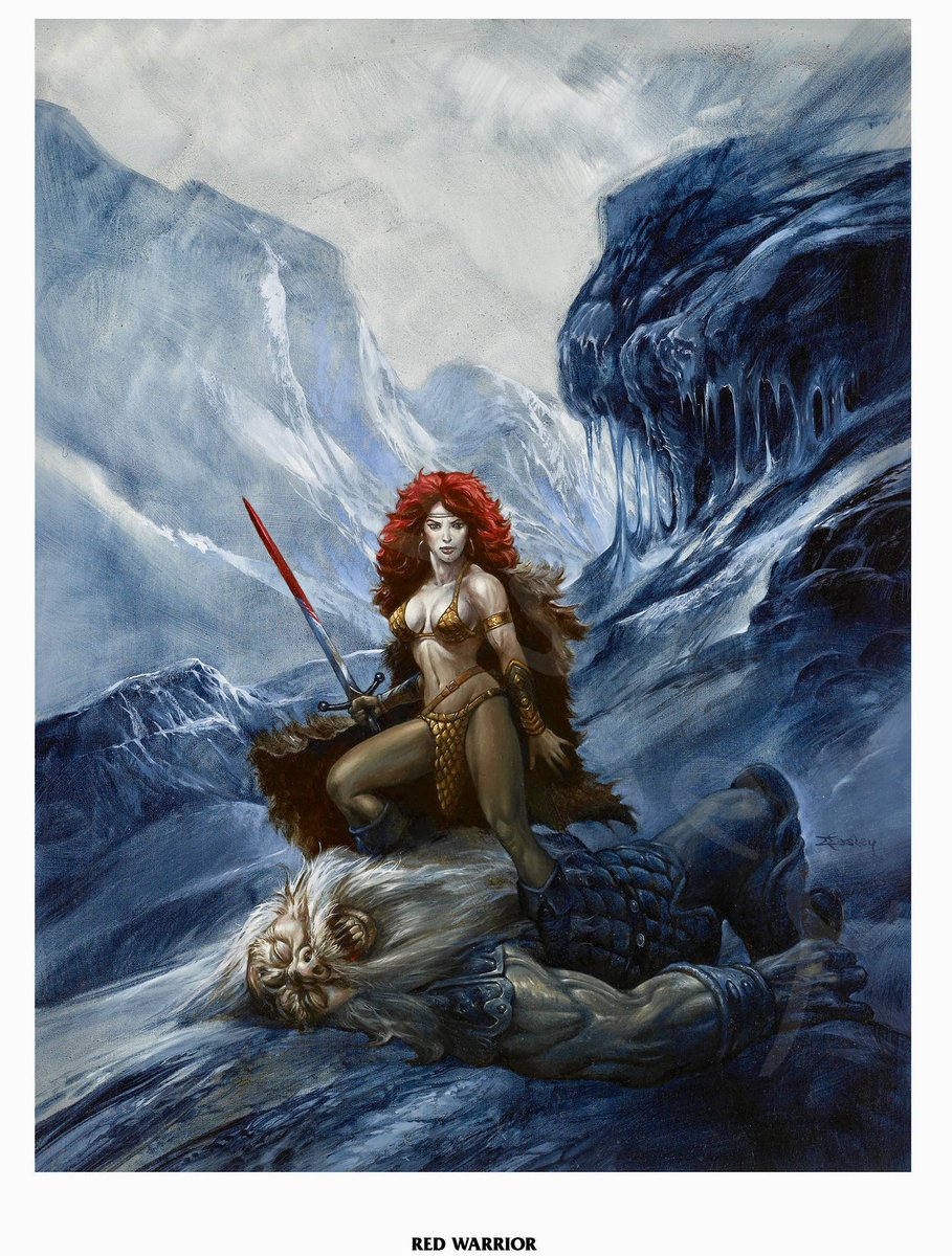 Jeff Easley’s Red Son…errr “Red Warrior” *wink wink*

Red hair, chainmail bikini, fur robe, #TeamNoPants

All is right in the world

#DnDArt