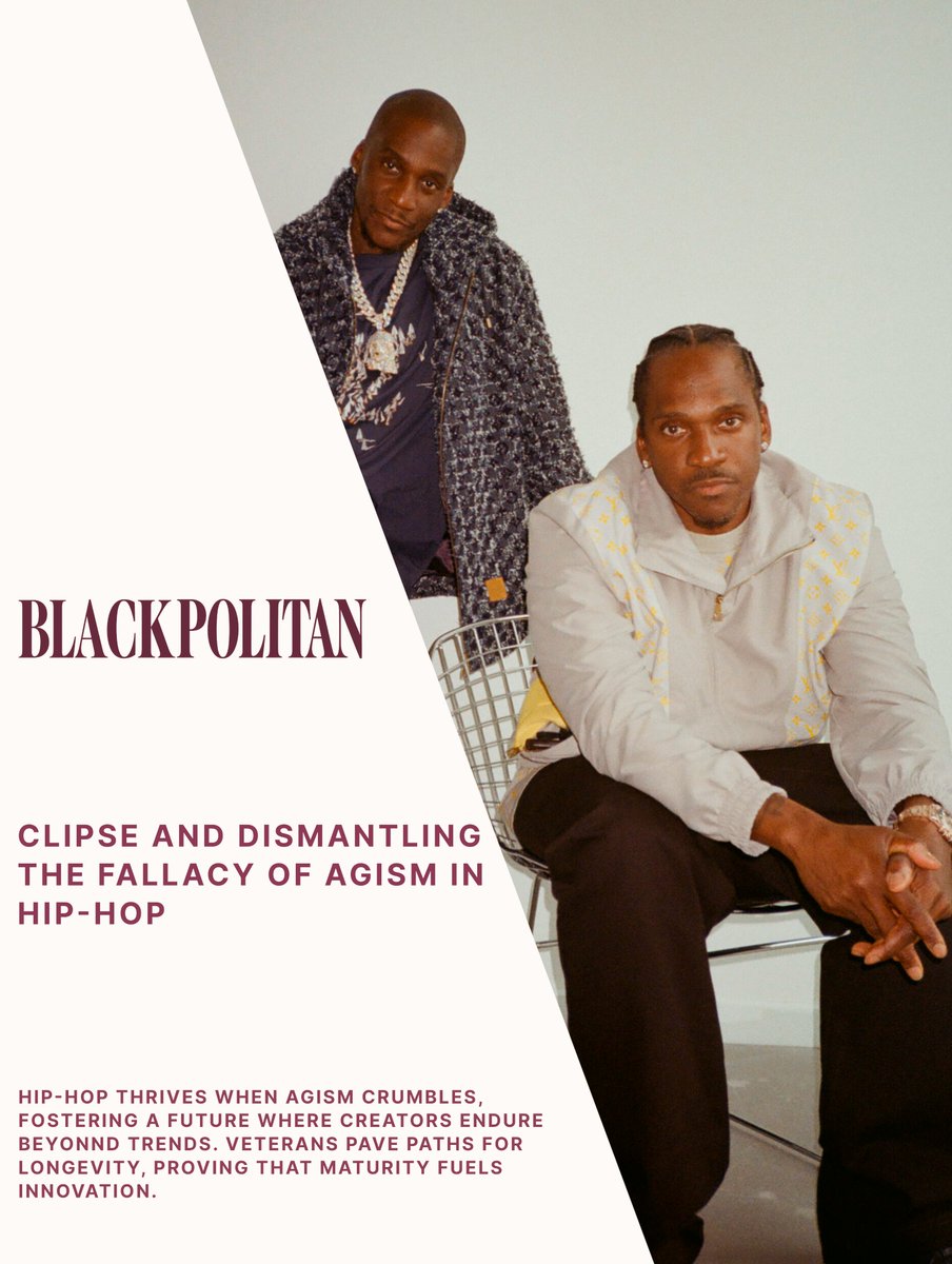 Hip-hop thrives when agism crumbles, fostering a future where creators endure beyond trends. Veterans pave paths for longevity, proving that maturity fuels innovation.

More: shatterthestandards.com/p/clipse-and-d…