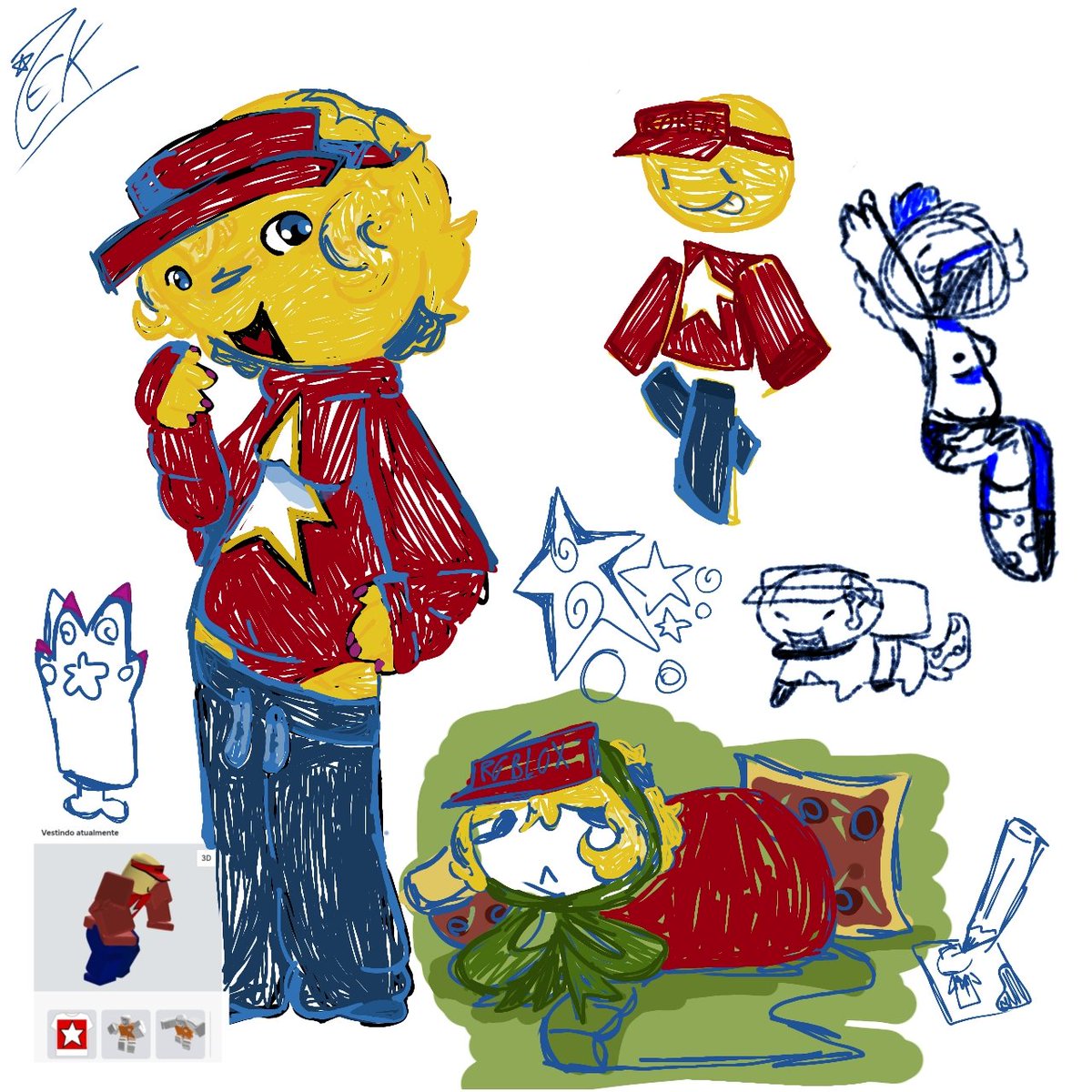 Azeka0666's tweet image. BUUU!! eu de novo 😼
Obs:eu troquei de avatar de novo mais tô com preguiça de desenhar ela
(#robloxart #roblox)