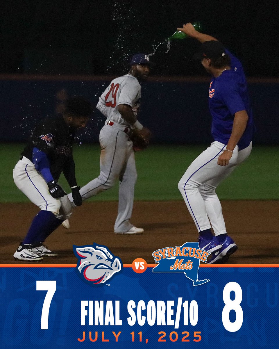 SyracuseMets's tweet image. ANOTHER WALK-OFF #SMETSWIN BABYYYYYYY