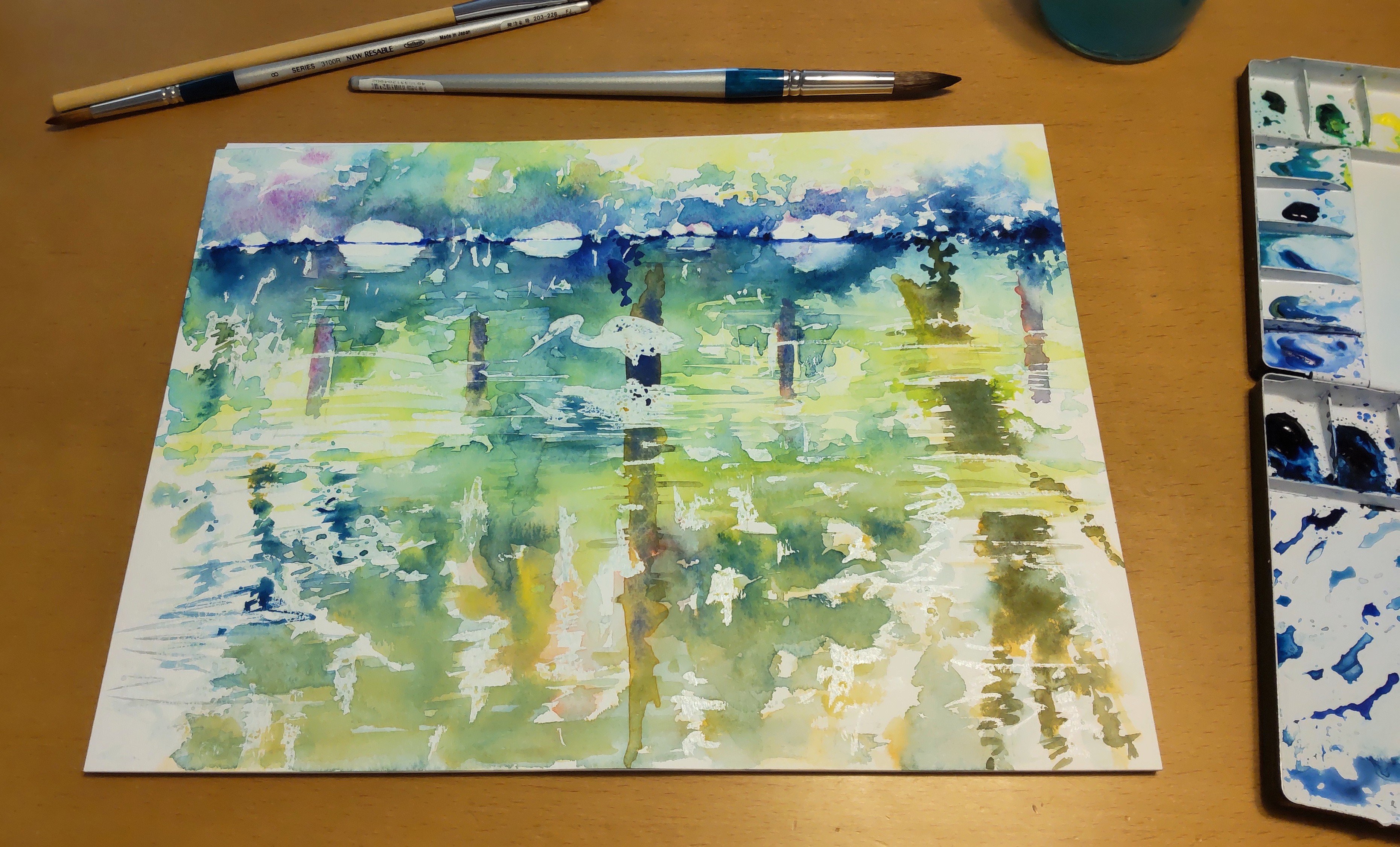 アクリル画　無題　897 アクリル画 無題 897 【公式通販】