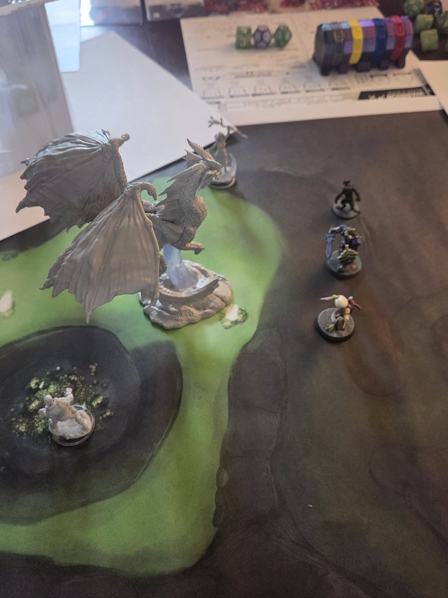 overheard during Daggerheart: "did you just bitch slap a dragon?!"