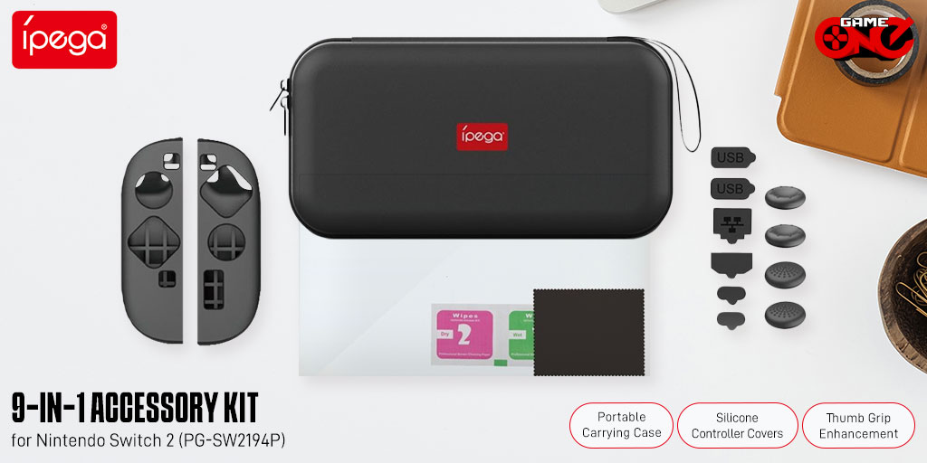 gameoneph's tweet image. All-in-one protection for your Nintendo Switch 2! Check out the IPEGA 9-in-1 Storage Bag and Accessory Kit made just for it.

🛒Shop Now: bit.ly/3IEYizO

#Ipega #storagebag #AccessoryKit  #nintendoswitch2 #gamingessentials #gamingaccessories #Ipega9in1 #gameoneph