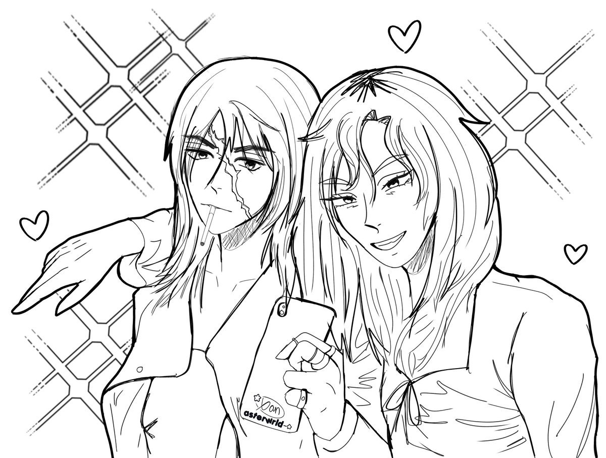 asterwrld's tweet image. femme isaac and dewey bc I love women (not ship)

#ALNST #isaac #dewey