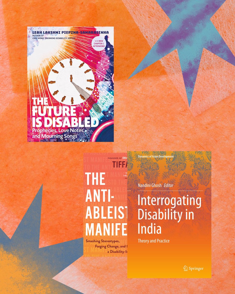 July is Disability Pride Month! 🖤❤️💛🤍🩵💚 We celebrate the diversity amongst our communities, and recognize that disability justice is an ongoing collective fight! ✊ 

We created this reading list as a way to celebrate Disability Pride Month 🫶 what book will you be reading?