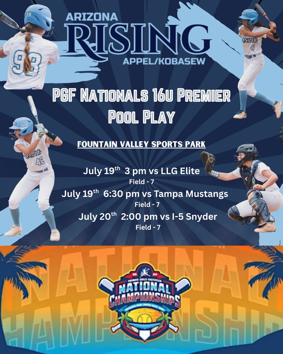 Up Next…. PGF Nationals