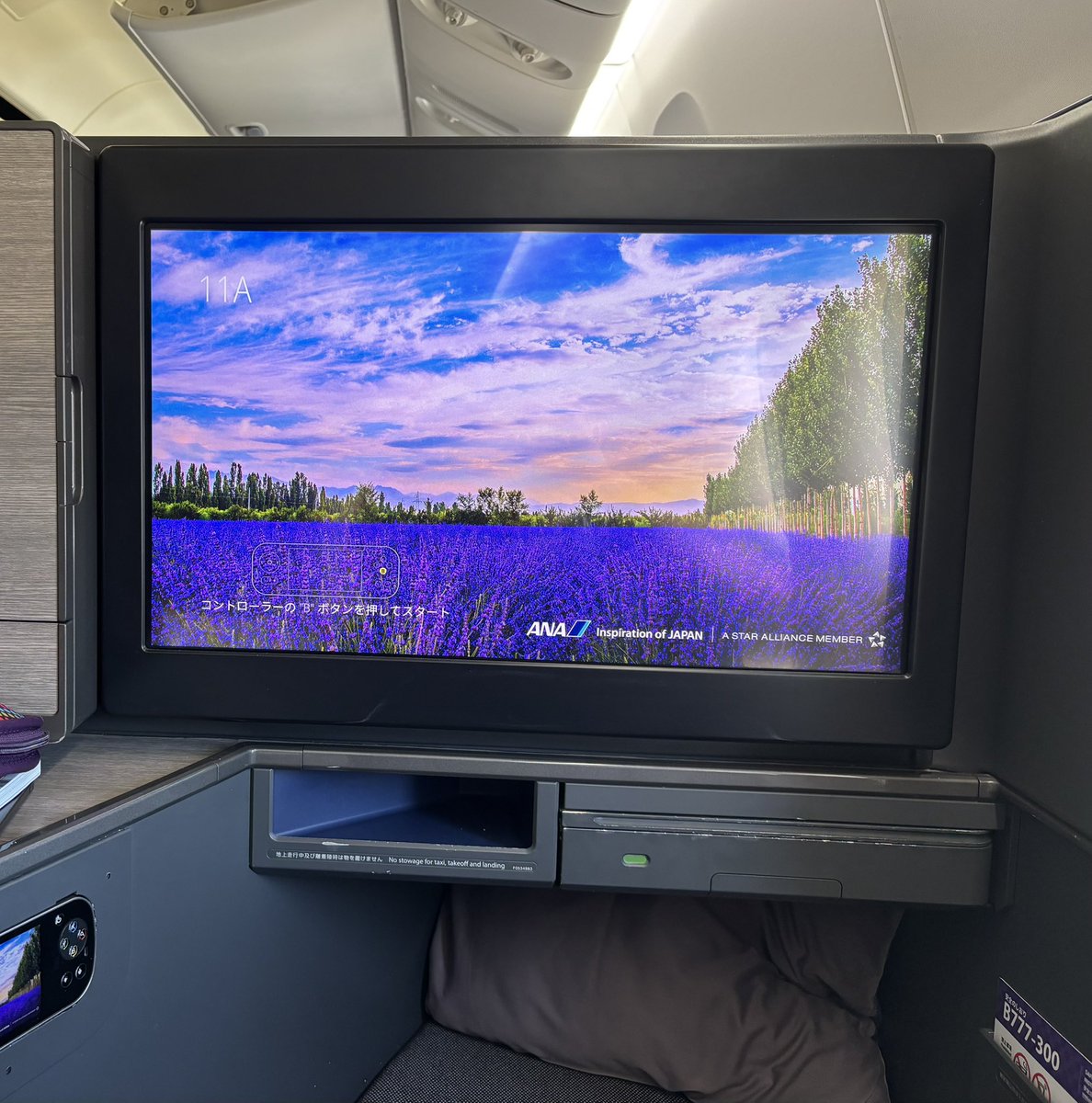 charlieb_lucy's tweet image. 今回の一時帰国は行きも帰りもThe Roomで快適でした。