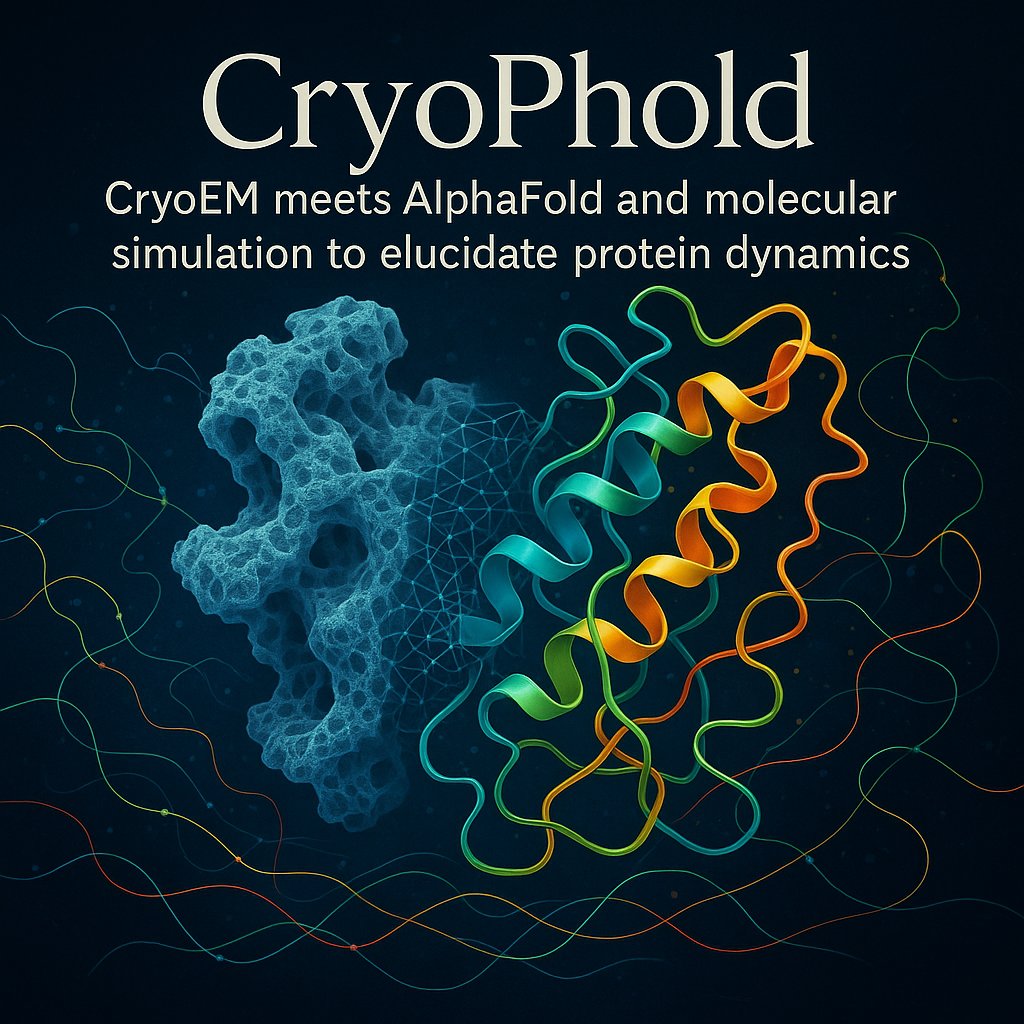 🔥 Coming soon in a preprint near you #cryoem #proteindynamics #compchem #biotech #machinelearning