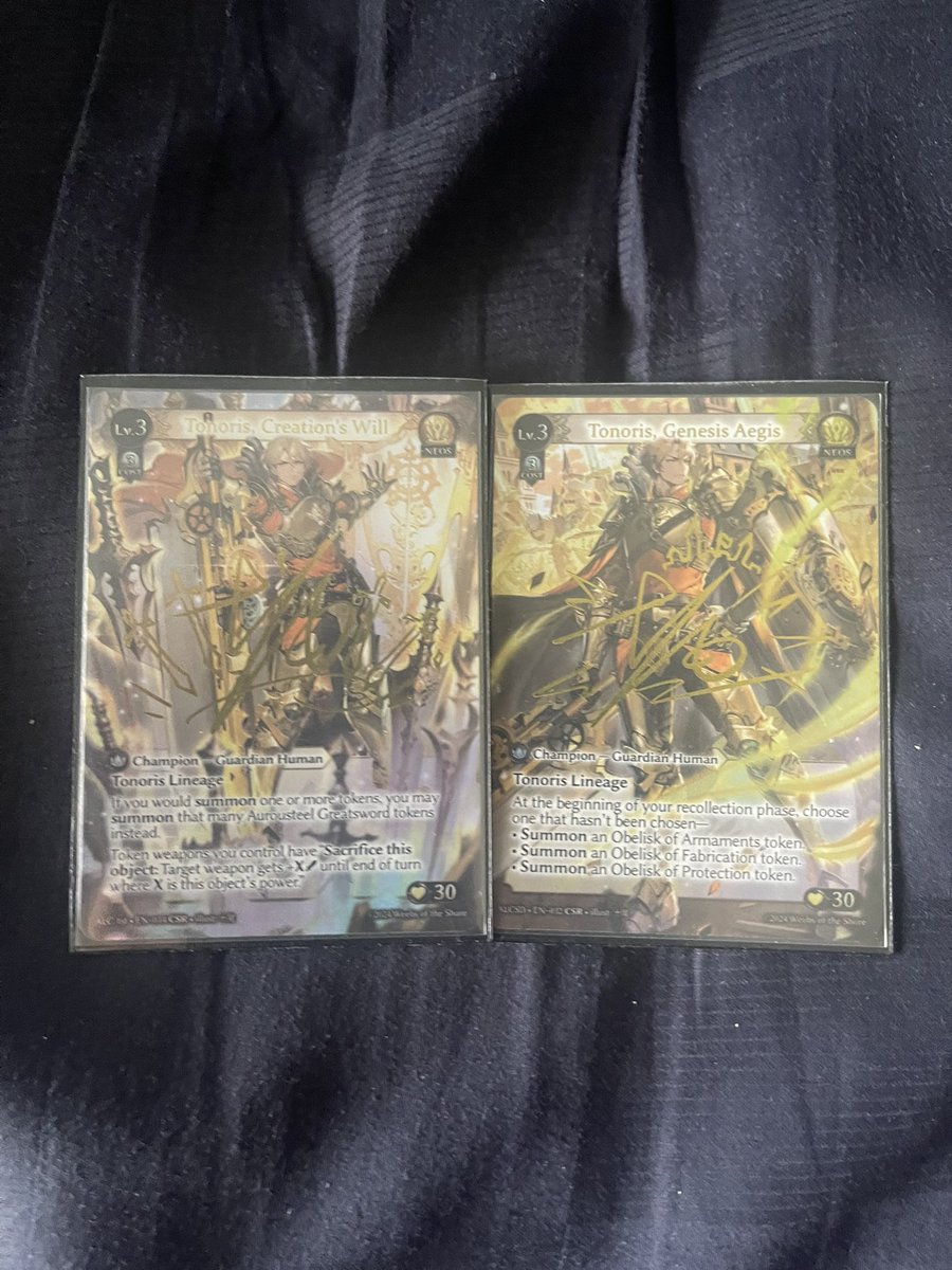 RoseVelvetOP's tweet image. Couldn’t decide which version I wanted more so just added up getting both. 😬
#grandarchive
