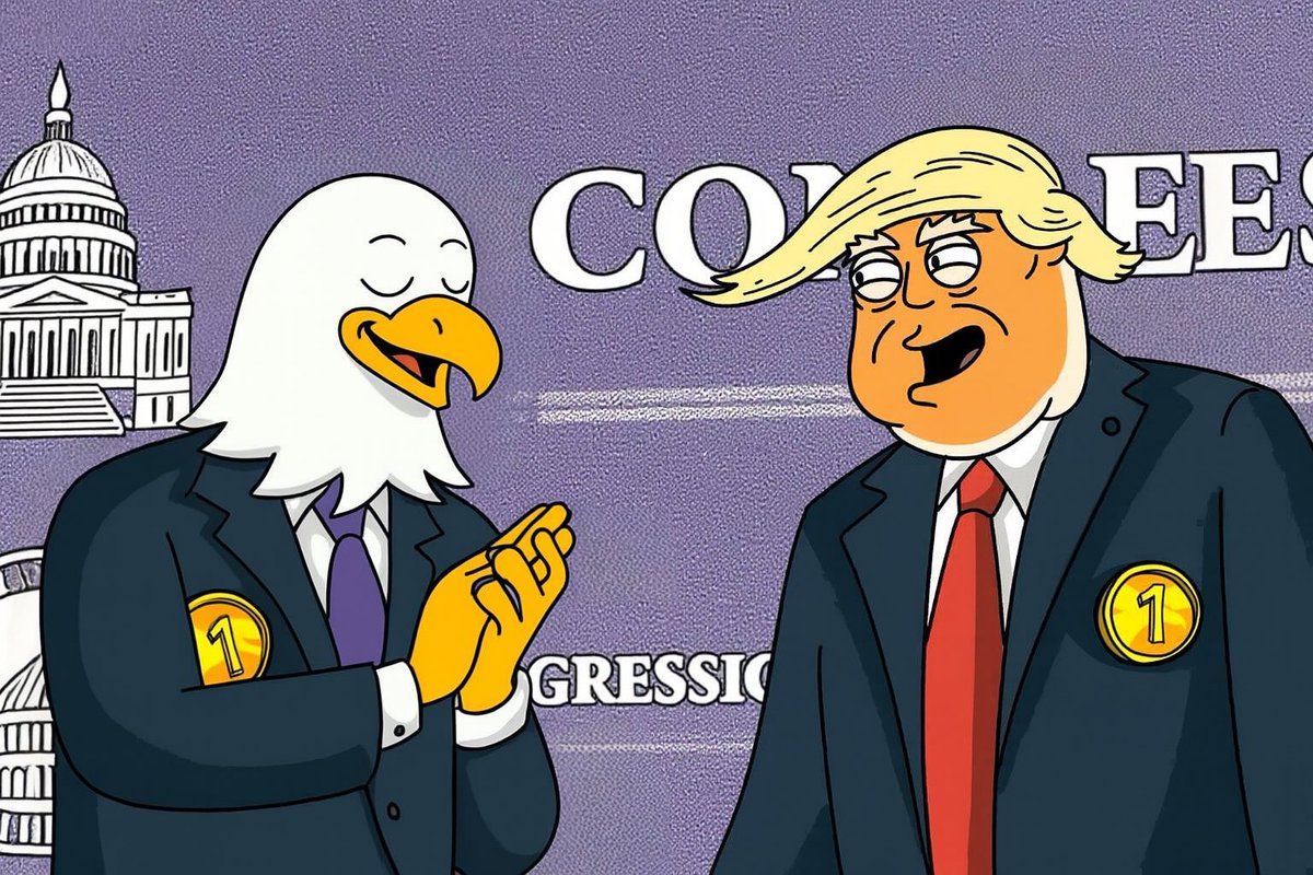 Let’s build #USD1 &amp; $E together,
America will be great again!