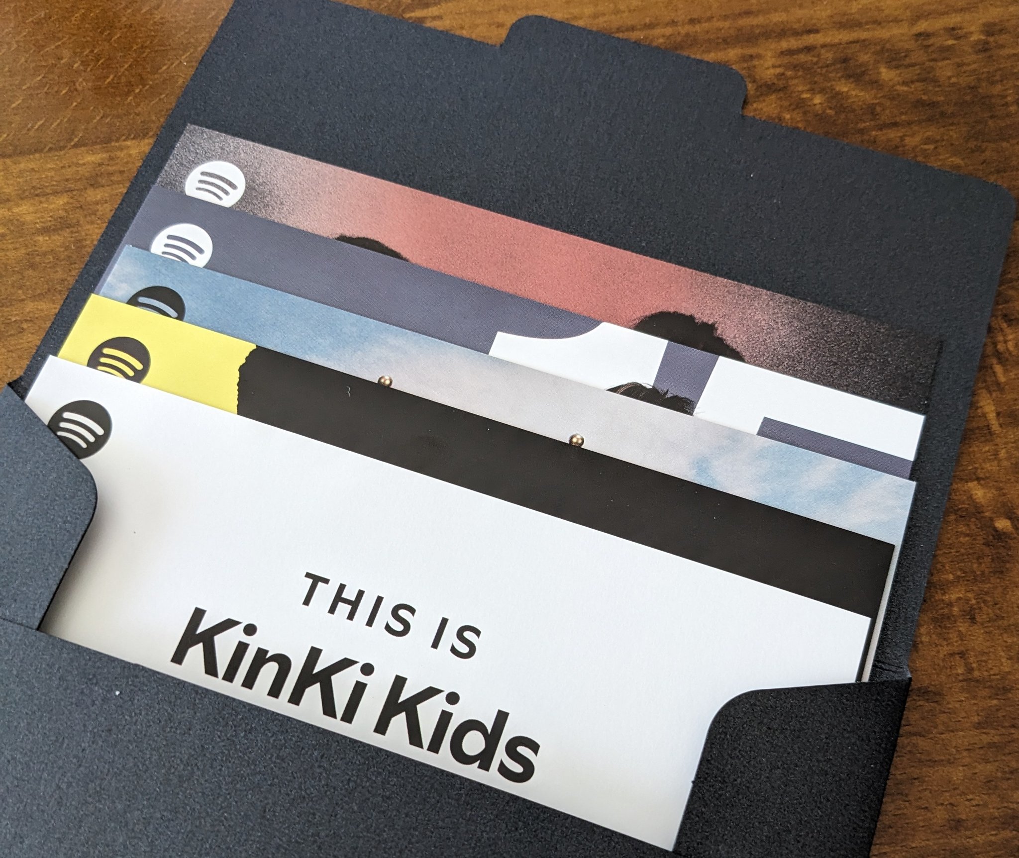 【新品未開封】KinKi Kids ポストカード Spotify キャンペーン Spotifyでキンキのキセキキャンペーン】 本日、KinKi Kidsの
