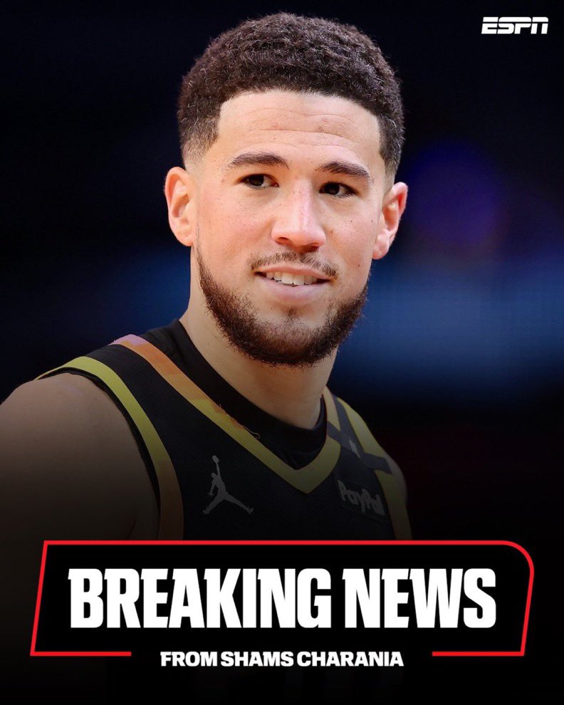 BREAKING: Phoenix Suns superstar Devin Booker has agreed to a two-year, $500 million maximum contract extension with the franchise through the 2029-30 season, the highest annual extension salary in NBA history, CAA’s Jessica Holtz and Melvin Booker told ESPN.