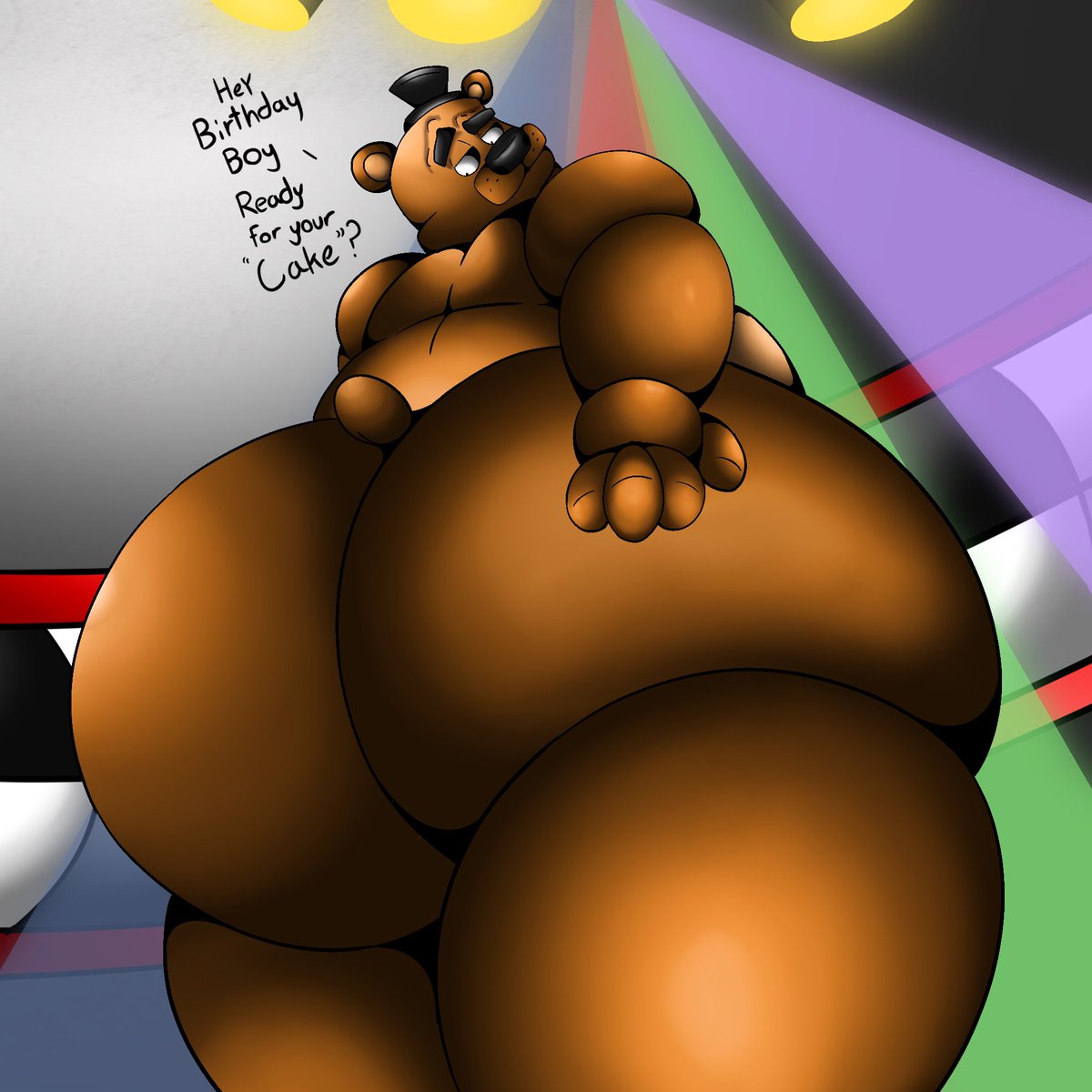 Freddy has a special treat for a special Birthday boy!