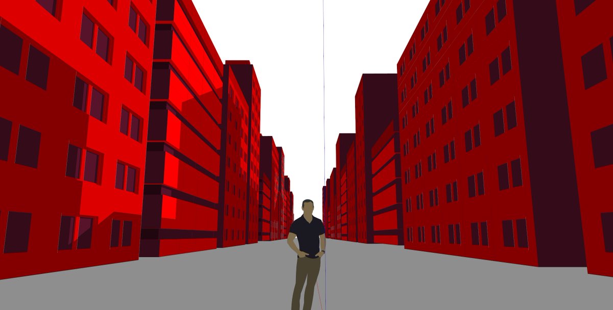 AppleAfterHours's tweet image. Artists. Never sleep on Sketchup when you need a super quick city Layout