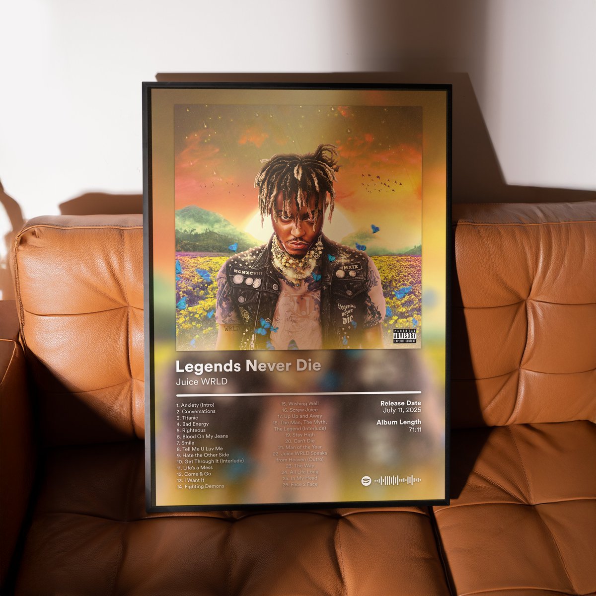 Juice WRLD's Legends Never Die (5 Year Anniversary Edition) is out now.

Shop the poster now, link in our bio.

#JUICEWRLD #LEGENDSNEVERDIE