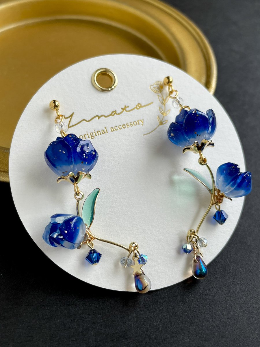 バラの耳飾り-夜空-
完成しました🌌
こちらはCARAMEL MUSEUMにて販売予定です😊

yunatoは8/4-8/12に参加いたします✨
【Cスペース後期C-4】

#CARAMEL_MUSEUM