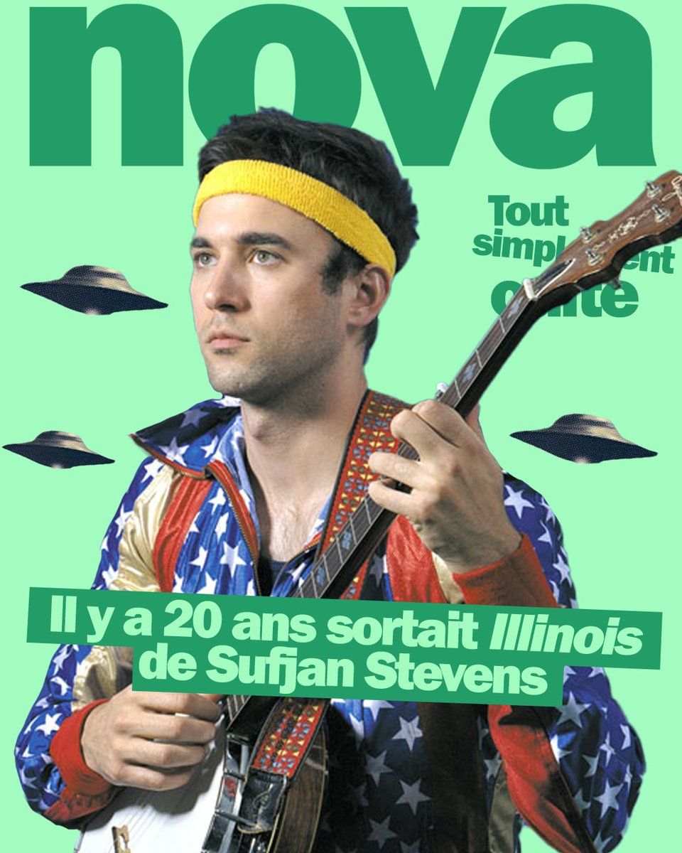 laRadioNova's tweet image. Il y a 20 ans, Sufjan Stevens inventait un État magique, plein de référence historiques, de rebondissements et d’orchestrations avec l’album « Illinois » 💿
Retrouvez le podcast « T’as vu l’heure d’été » sur nova.fr et tous les matins du lundi au vendredi de 8h à…