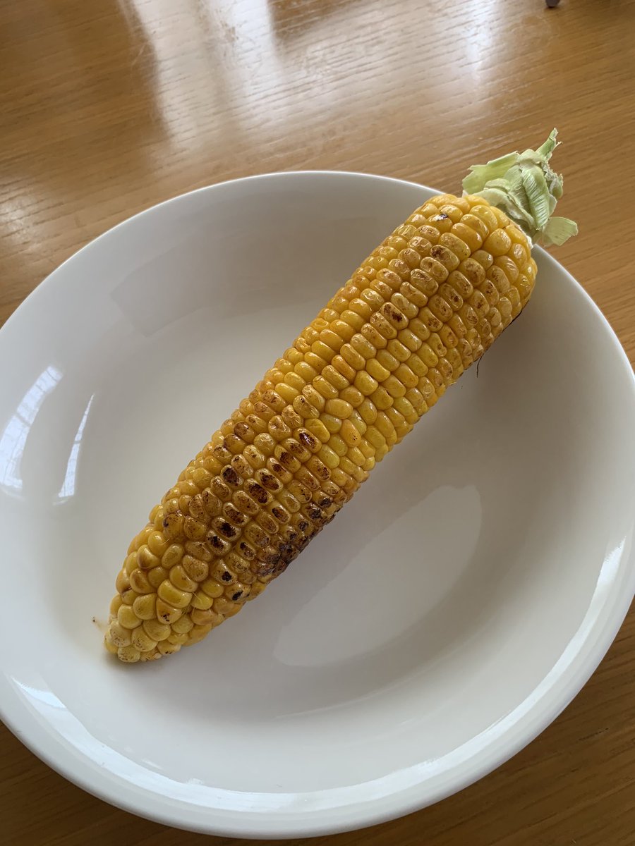 JTL7124's tweet image. 家の近くでとうもろこし🌽売ってたので、焼きにしてみました。採れたては美味い😋 jumping-tomato-lures.com/?p=7216