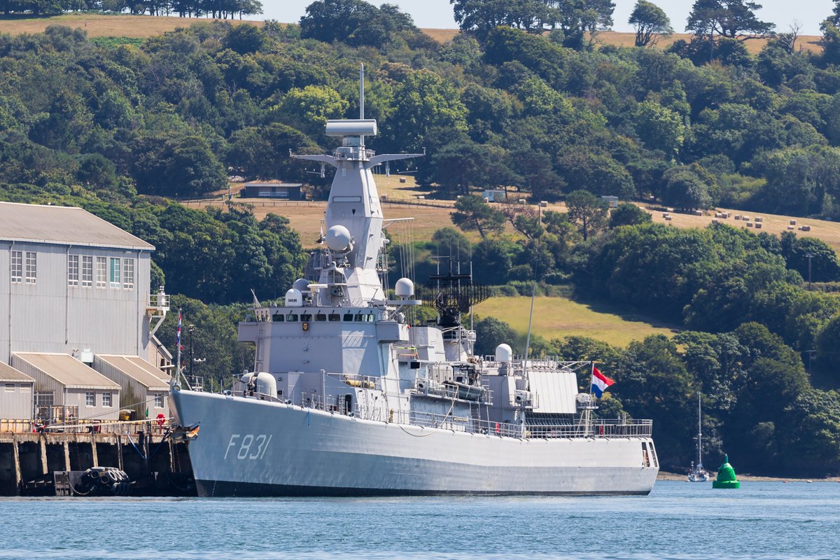 War Canoe's of <a href="/HMNBDevonport/">HMNB Devonport</a> Pt2, <a href="/HMSTrent/">HMS Trent</a> &amp; <a href="/HMSDuncan/">HMS Duncan</a> having both arrived within the last few hours &amp; <a href="/deutschemarine/">Deutsche Marine</a> Type 124 Sachsen Class Frigate FGS Sachsen #F219 &amp; <a href="/kon_marine/">Koninklijke Marine</a> Karel Doorman Class Frigate HNLMS Van Amstel #F831