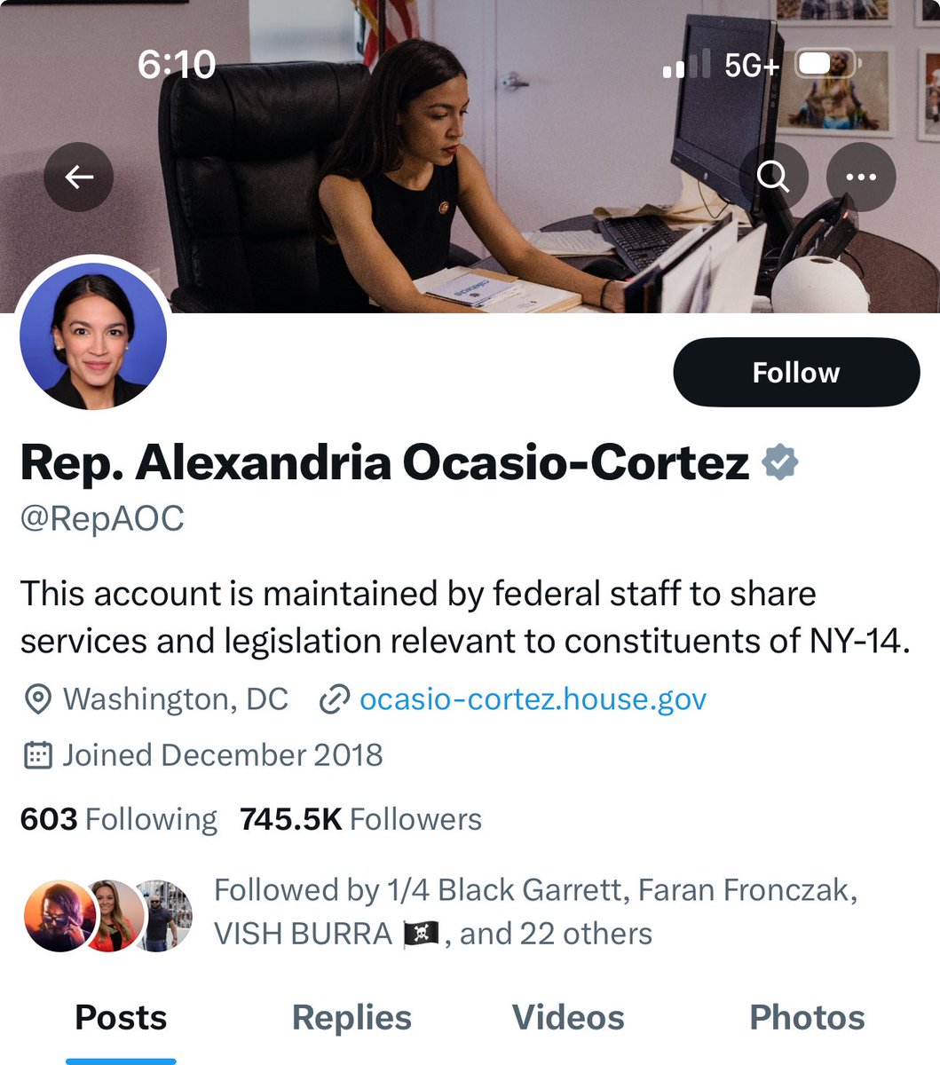 Viva Frei (@thevivafrei) on Twitter photo Holy crap, AOC in true airhead fashion, actually tweeted her defamatory tweet from her personal account.
That’s one good argument against any form of government immunity for the defamatory lie.
Sue her <a href="/realDonaldTrump/">Donald J. Trump</a>! Holy crap, AOC in true airhead fashion, actually tweeted her defamatory tweet from her personal account.
That’s one good argument against any form of government immunity for the defamatory lie.
Sue her <a href="/realDonaldTrump/">Donald J. Trump</a>!