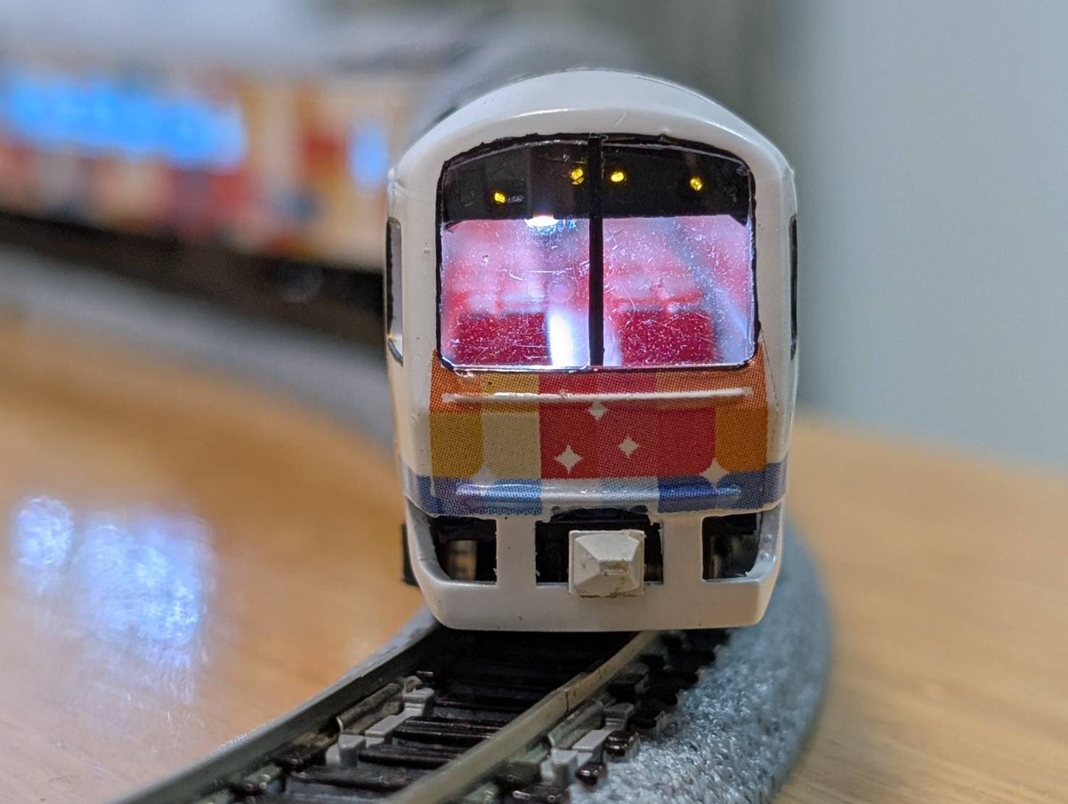 ＧWセール❗車両付き限定品❗菜の花列車✨ミニチュア✨ジオラマ✨SP仕上げ アオシマ 1/64 ミニデコNEXT No.9 みちのく花電車（四軸ウイング