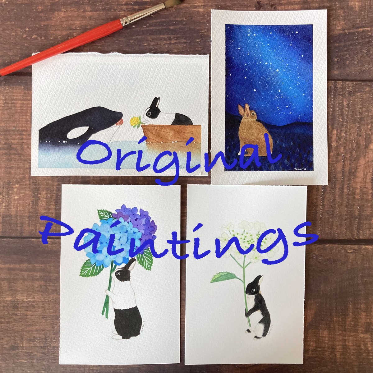 AtelierTomorise's tweet image. I’ve reopened my Etsy shop after a little break! I’ve added 4 original paintings and 2 new art prints. Feel free to take a look – the link is in my bio.
しばらくお休みしていたEtsyでのお店を再開しました。原画4枚と新たにアートプリントを2枚追加しました。ぜひ覗いてみてください!