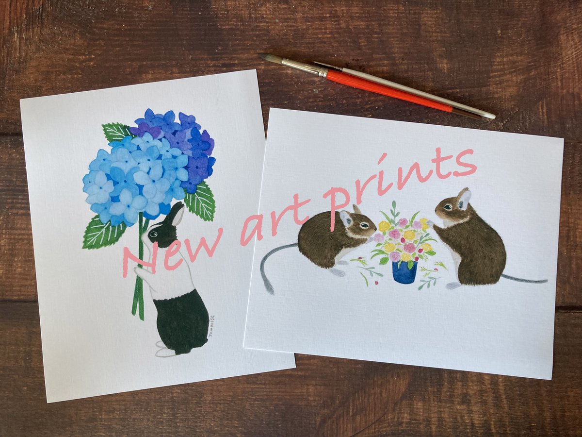 AtelierTomorise's tweet image. I’ve reopened my Etsy shop after a little break! I’ve added 4 original paintings and 2 new art prints. Feel free to take a look – the link is in my bio.
しばらくお休みしていたEtsyでのお店を再開しました。原画4枚と新たにアートプリントを2枚追加しました。ぜひ覗いてみてください!