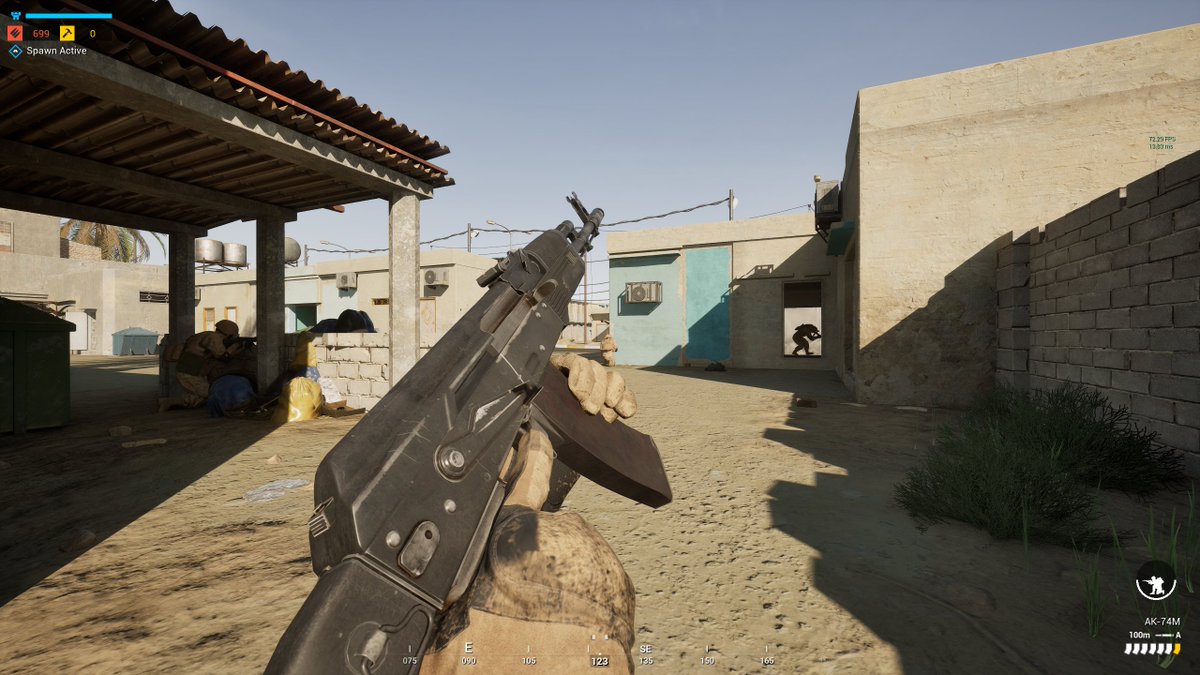 MoiDawg's tweet image. UE5 final play test for Squad.
I'm getting up to 140 fps on Fallujah but down to 40 on Sanxian.
I'm confused but it's so damn beautiful.