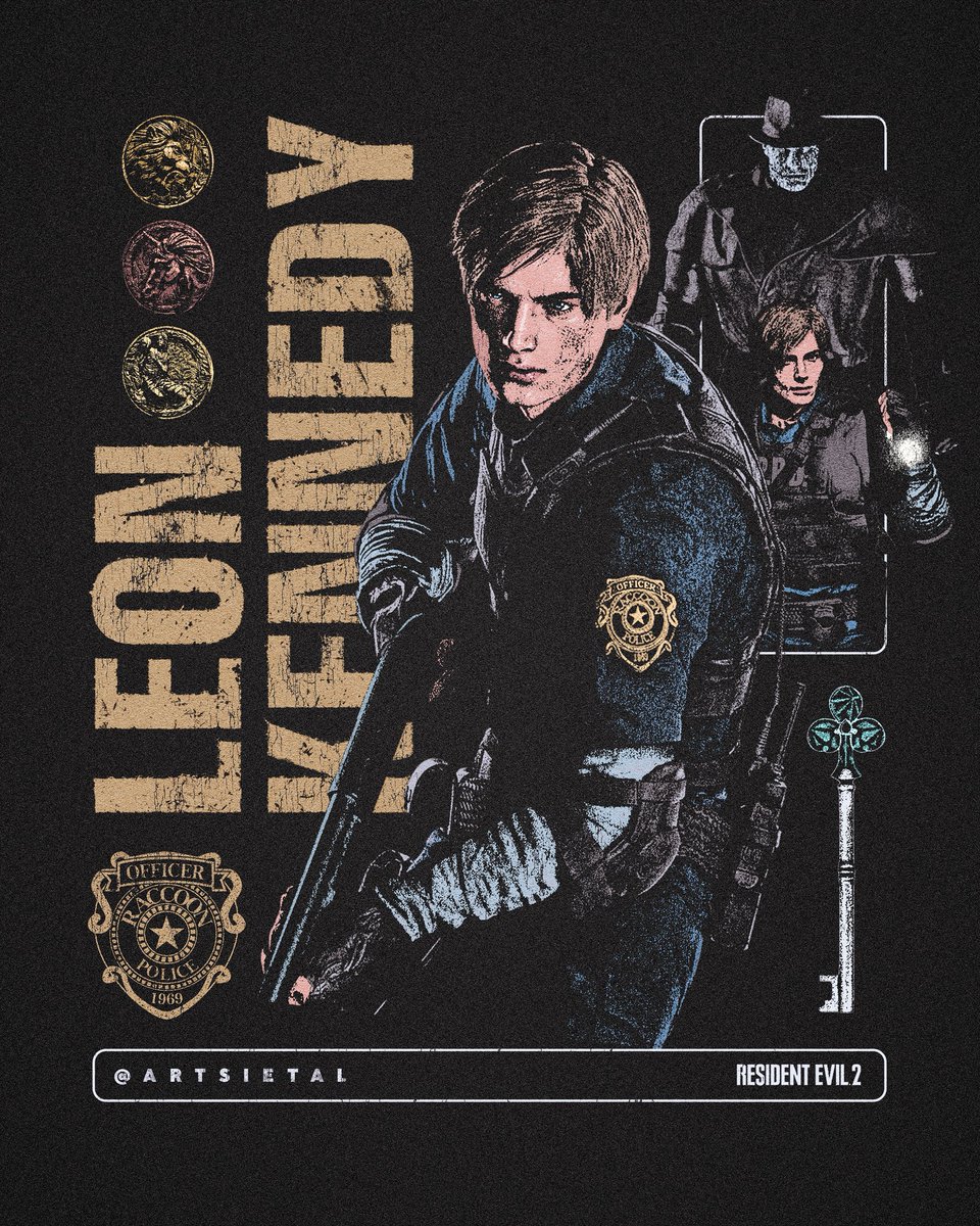 Rookie 💙🪴
#LeonKennedy #ResidentEvil #REBHFun