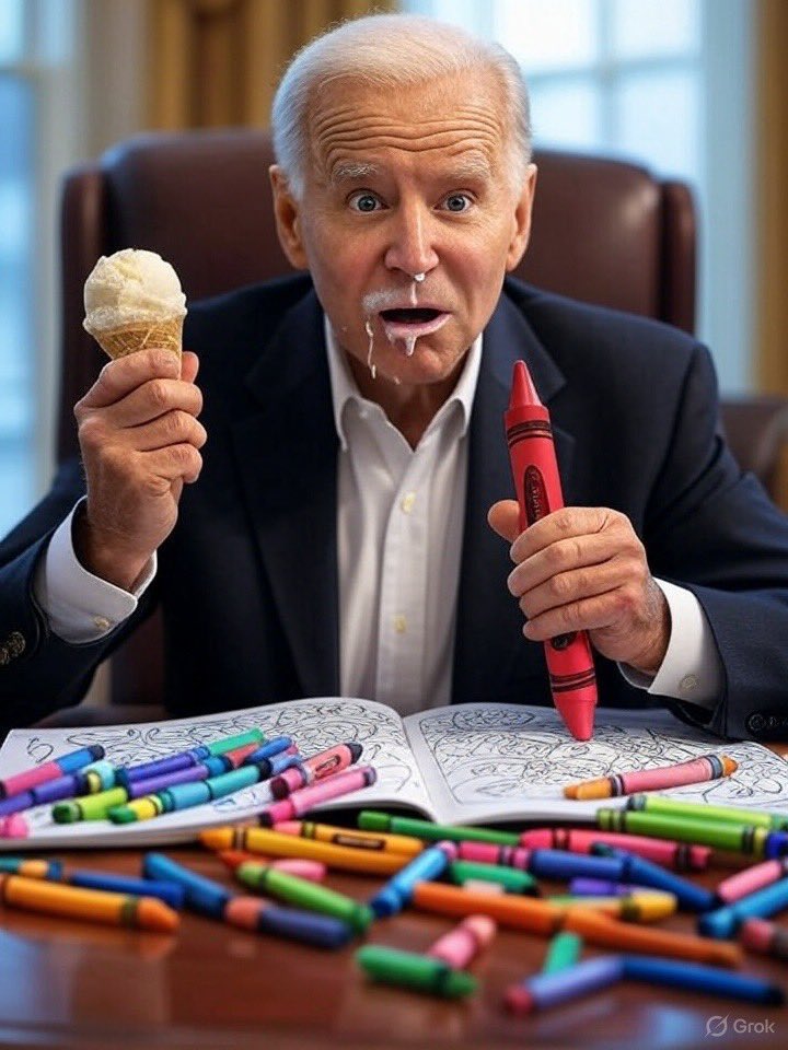 Yesterday Ashley posted a pic of Joe, still hard at work.