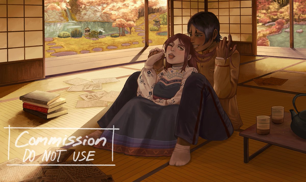 Mirrori_A's tweet image. Commission piece for @koityas
Thank you again! Felt very refreshing doing BG work after such a long time