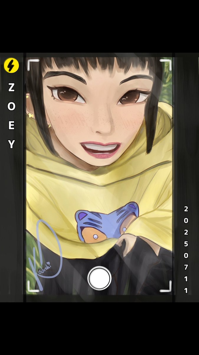 20250711 zoey!!
#digitalart #art #artist #arttok #kodeoki #ibispaintx #zoeykpopdemonhunters #kpopdemonhunters