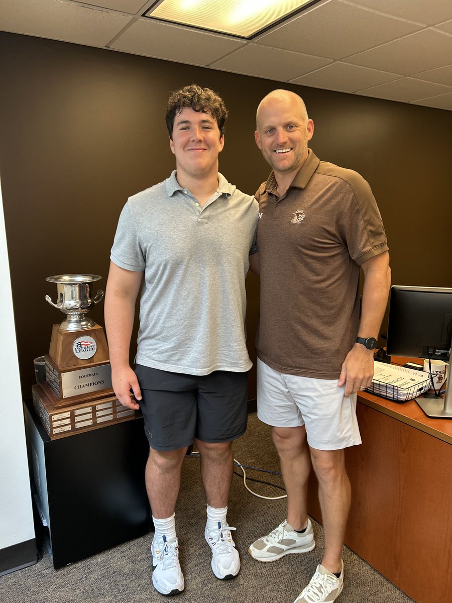 Timothy O’Malley (@timomalley2026) on Twitter photo Can’t thank the guys enough at <a href="/LehighFootball/">Lehigh Football</a> for having me up last night and showing me around campus this morning. <a href="/coach_cahill/">Kevin Cahill</a> <a href="/CoachRichNagy/">Rich Nagy</a> <a href="/jeffcomissiong/">Jeffery Comissiong</a>
<a href="/ErikBecker42/">Erik Becker</a> <a href="/CoachLadas/">Peter Ladas</a> <a href="/coachttarantino/">Tyler Tarantino</a> <a href="/HandTigersFB/">Daniel Hand Football</a> Can’t thank the guys enough at <a href="/LehighFootball/">Lehigh Football</a> for having me up last night and showing me around campus this morning. <a href="/coach_cahill/">Kevin Cahill</a> <a href="/CoachRichNagy/">Rich Nagy</a> <a href="/jeffcomissiong/">Jeffery Comissiong</a>
<a href="/ErikBecker42/">Erik Becker</a> <a href="/CoachLadas/">Peter Ladas</a> <a href="/coachttarantino/">Tyler Tarantino</a> <a href="/HandTigersFB/">Daniel Hand Football</a>