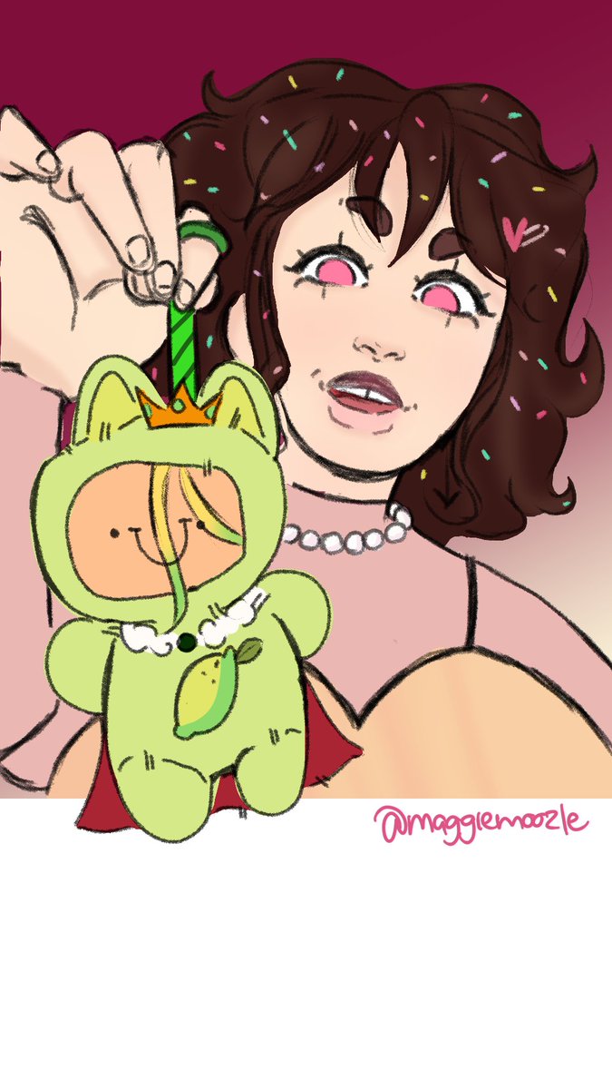 MaggieMoozle's tweet image. Taking a break from Oomf-bubu (or labuboomfs as so lovingly named by @NephiDragon ) 
But here are the three I did today plus the blank i am working with :)