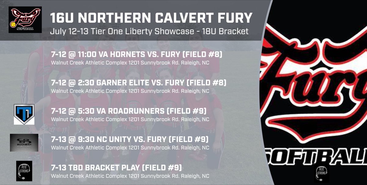 Northern Calvert Fury Softball tweet media