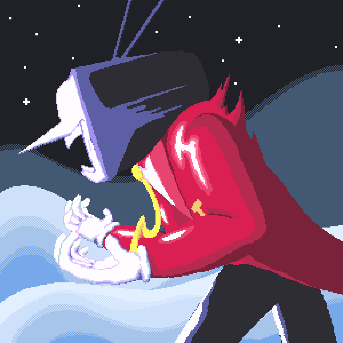 RCalamity82468's tweet image. #deltarune
just tenna crashing out