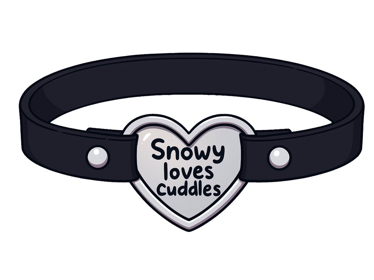 viicky_moore's tweet photo. Snowy just got a new choker❤️‍🔥🥳 https://t.co/Ut2AaLHj4U