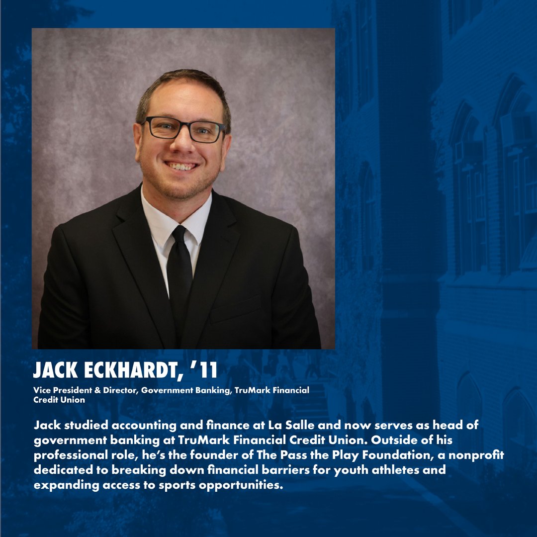 La Salle University (@lasalleuniv) on Twitter photo La Salle University alumni Amanda Brothman, '09, and Jack Eckhardt, ā11, were featured on <a href="/CityAndStatePA/">City & State PA</a> as members of the City and State PA 2025 40 Under 40 list!
Swipe to learn more about their careers #BeKnownForMore #CityandState40Under40 La Salle University alumni Amanda Brothman, '09, and Jack Eckhardt, ā11, were featured on <a href="/CityAndStatePA/">City & State PA</a> as members of the City and State PA 2025 40 Under 40 list!
Swipe to learn more about their careers #BeKnownForMore #CityandState40Under40