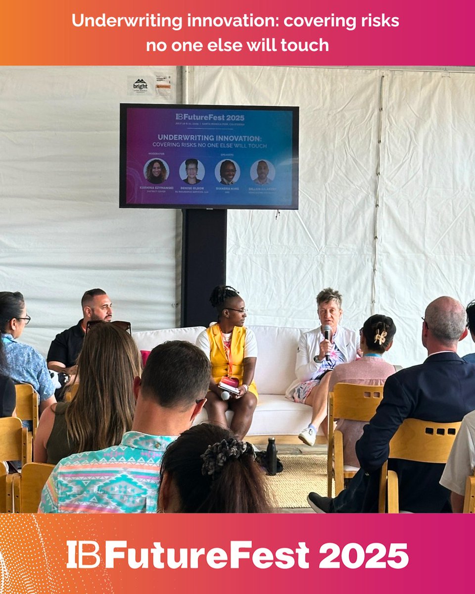 InsuranceBizUS's tweet photo. Day 2 of #IBFutureFest is in full swing—and it’s all about bold moves and future-ready strategies! 💡️
Stay curious, stay inspired, and keep connecting.
https://t.co/DNRVSfCqjA
#InsuranceInnovation #Insurtech #AIinInsurance #Underwriting #IBFutureFest https://t.co/AVyeG8qRoT