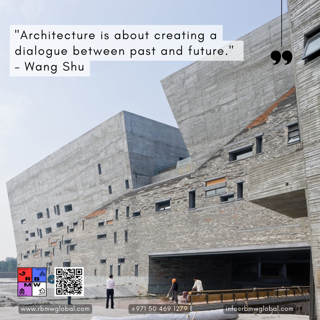 RBMWGlobal's tweet image. 🏛️ “Architecture is a dialogue between past &amp;amp; future.” – Wang Shu
His Ningbo Museum uses reclaimed tiles + ancient methods to shape tomorrow. A masterclass in honoring heritage while innovating.
#WangShu #CulturalArchitecture #MaterialReuse #TimelessDesign #RBMWInnovates